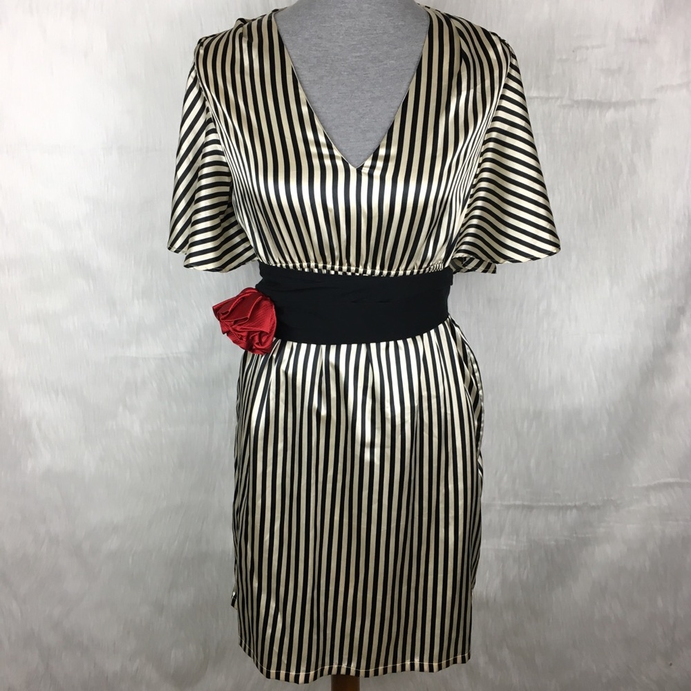 Judith March Striped Retro Dress